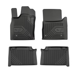 Tappetini per auto no. 77 compatibili con Jeep Grand Cherokee IV 2010-2021 su misura in gomma | Tipo Auto: SUV