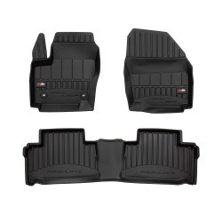 Tappetini per auto Proline 3D compatibili con Ford Galaxy II 2006-2015 su misura in gomma | Note: 1° e 2° fila, distanza tra i bottoni 31 cm | Tipo Auto: Minivan