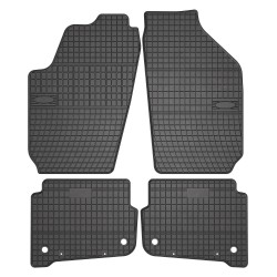 Tappetini per auto ElToro compatibili con SEAT Cordoba II 2002-2009 su misura in gomma | Tipo Auto: Berlina | Materiale resistente | Bordi alti protettivi