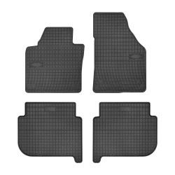 Tappetini per auto ElToro compatibili con Volkswagen Touran I 2003-2015 su misura in gomma | Note: pre-facelift, 1° e 2° fila | Tipo Auto: Minivan