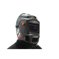 Maschera Casco Saldatura Autoscurante per MIG TIG MAG MMA | Campo Visivo 100x93 mm | Regolabile