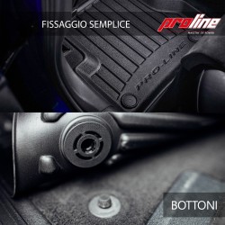 Tappetini in Gomma Proline per Fiat Panda II 2003-2012