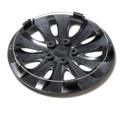 Set 4 Copricerchi 13" Pollici Borchie Nero Coprimozzo Modello STORMXB 