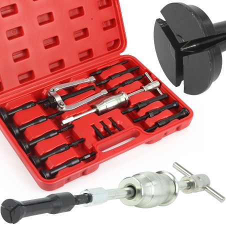 Kit Estrattore Inerziale Cuscinetti Boccole Ø8-58 mm | Martello M10 295 cm | Adattatori M6x1.0 M8x1.25 M10x1.5