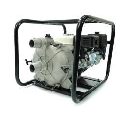 Motopompa a scoppio 3" Motore 196 cc benzina 7 HP 4 tempi Prevalenza 28m Autoadescante Portata 60.000 litri / ora