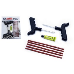 Kit riparazione pneumatici Tubeless set ripara gomme per foratura auto moto