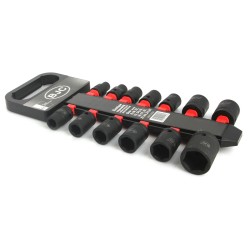 Set da 13 Bussole boccole professionali per avvitatore a impatto da 1/2" 8-27mm