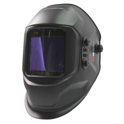 Maschera Casco Saldatura Autoscurante per SMAW MIG TIG GATW SAW PAC PAW | Campo Visivo 100x93 mm | Regolabile