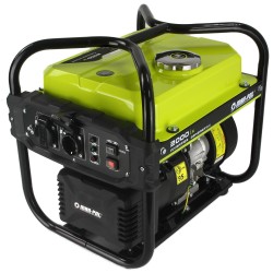 Generatore di Corrente 2KW ad Inverter Potenza 2000W Silenziato Gruppo Elettrogeno a Benzina 119 cc