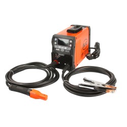 Saldatrice Inverter 3in1 con Caricabatteria e Avviamento Starter Auto | 200A | 14x30x20 cm | Sistema VRB e Raffreddamento Attivo