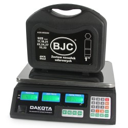 Bilancia Elettronica Industriale Display Digitale 40kg Acciaio Piattaforma 33x23 cm Commerciale