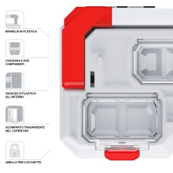 Valigetta Cassetta Porta Attrezzi Utensili Titan Plus | in Plastica