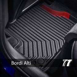 Tappetini in Gomma 77 per Ford Fiesta VI 2008-2017