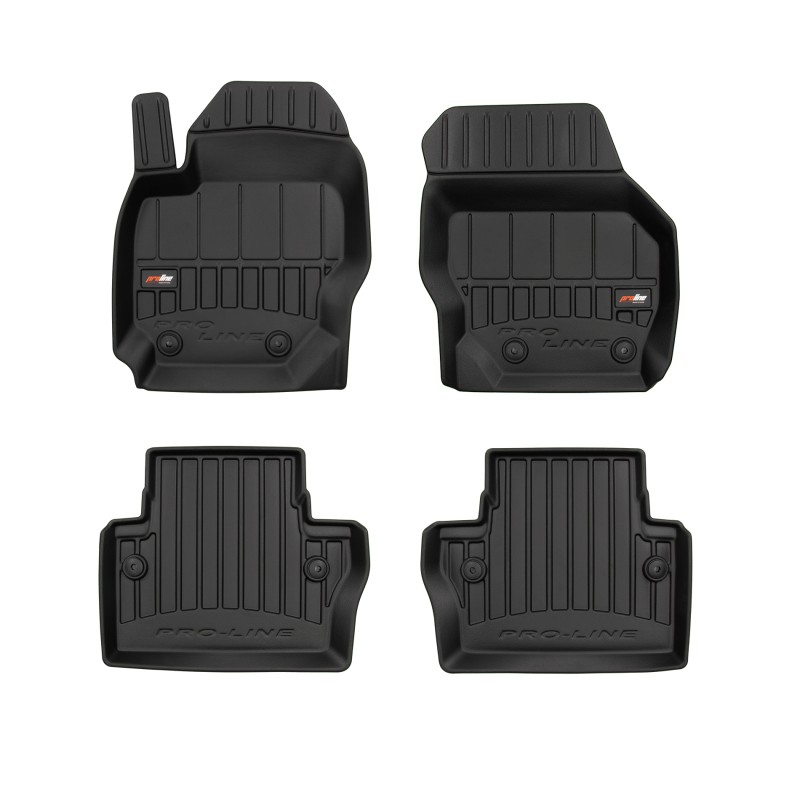 Tappetini in Gomma Proline per Volvo V70 III 2006-2016