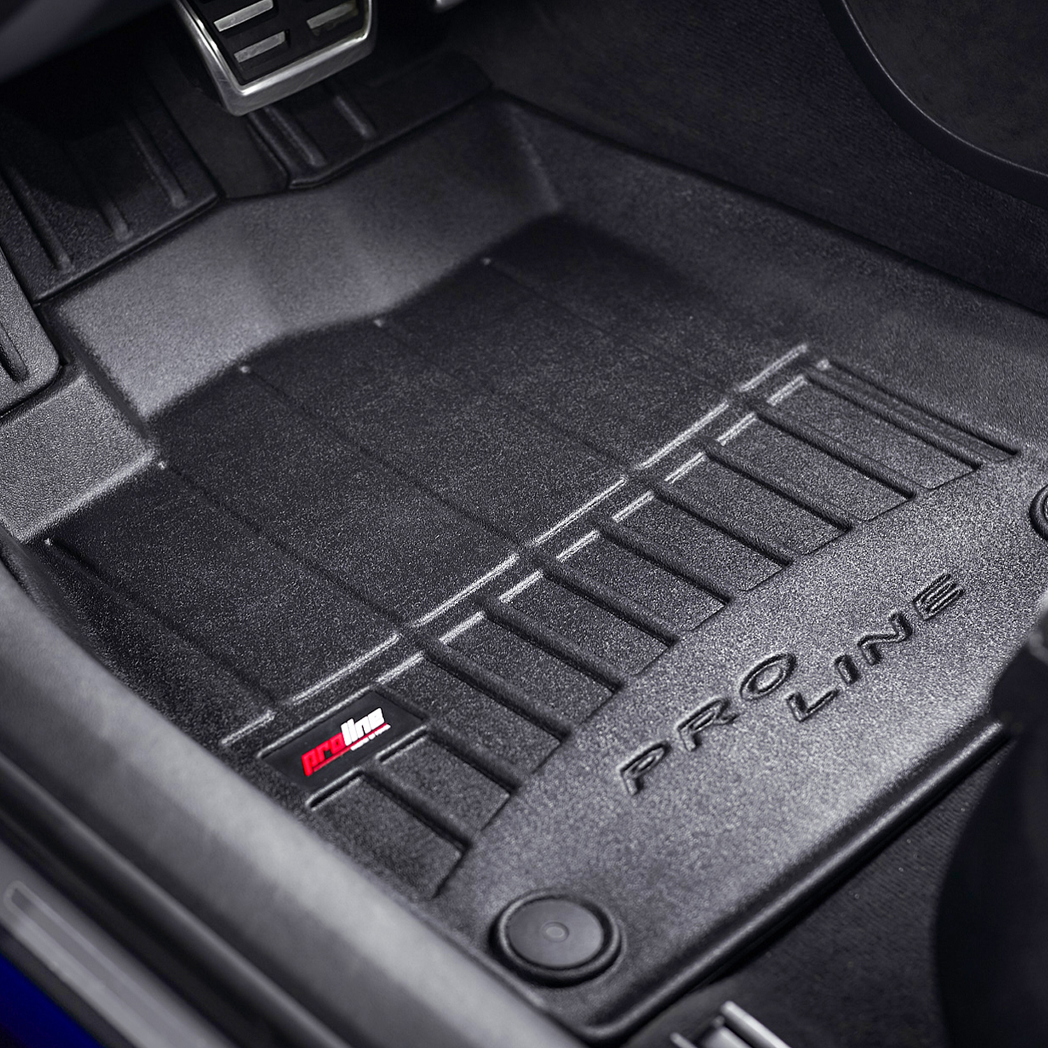 WeatherTech FloorLiner Tappetini Su Misura Per Tesla Model Y 2021-2023 - Nero HDPE